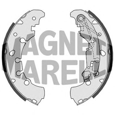 MAGNETI MARELLI 360219196330 -  Тормозные колодки